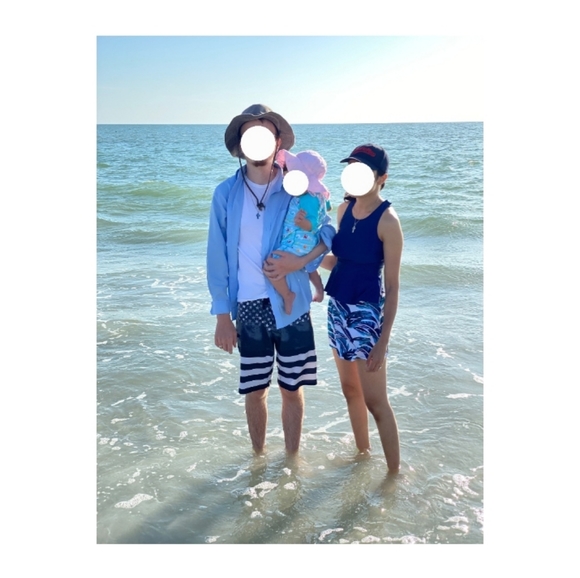 Latched Mama Racerback Peplum Swim Tank - Picture 6 of 7